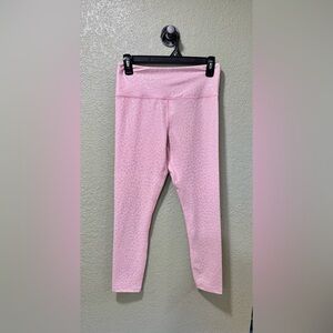 ZYIA Pink Leopard Print Leggings